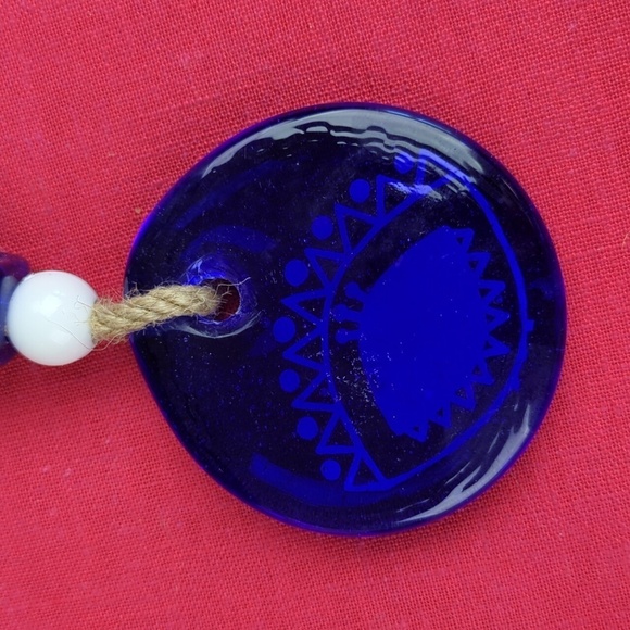 Evil Eye Rope Ornament - Picture 6 of 6